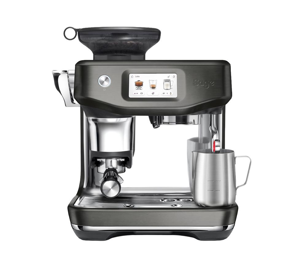 SAGE the Barista Touch Impress SES882 Bean to Cup Coffee Machine - Black & Stainless Steel, Stainless Steel