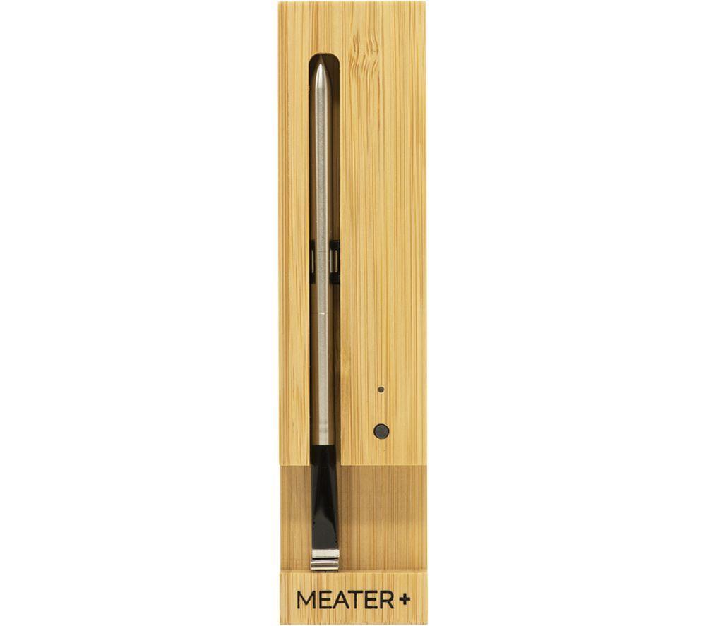 MEATER Plus Smart Meat Thermometer - Honey & Bamboo, Yellow