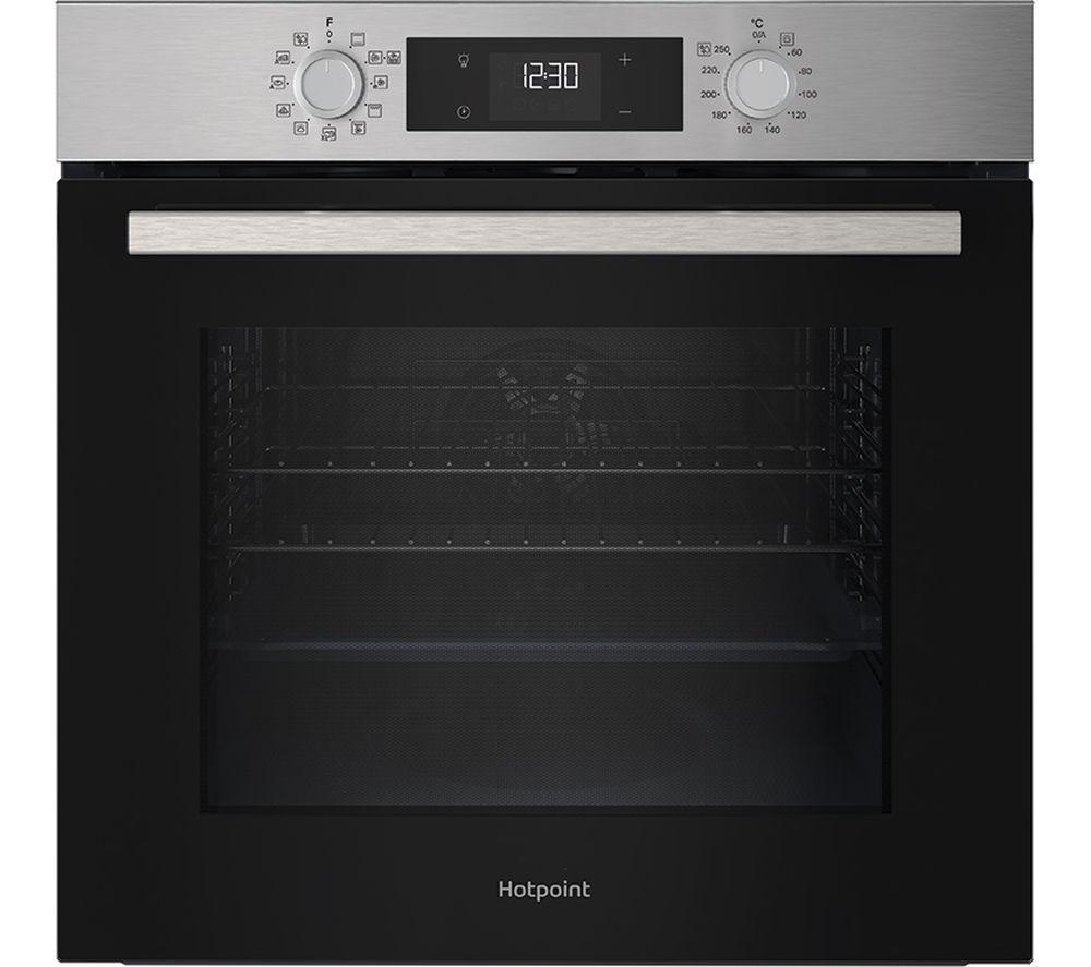 HOTPOINT Class 2 Multiflow HO 258HZ X UK Electric Oven - Stainless Steel, Stainless Steel