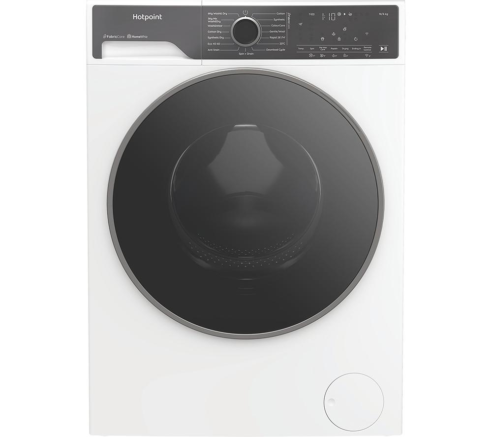 HOTPOINT Fabric Care Pro HPD 1093 CARE UK 10 kg Washer Dryer - White, White