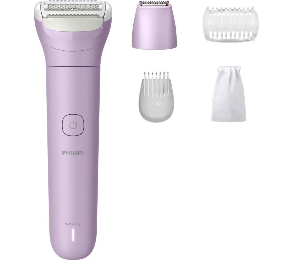 PHILIPS 6000 Series BRL138/00 Wet & Dry Foil Lady Shaver - Purple, Purple