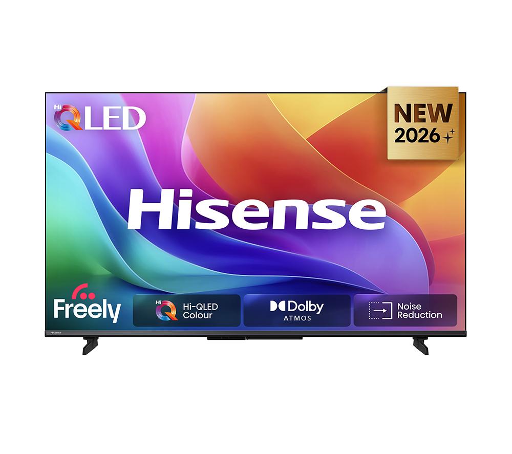 50" HISENSE A5S QLED Full HD HDR Smart TV with Freely - 50A5STUK, Black