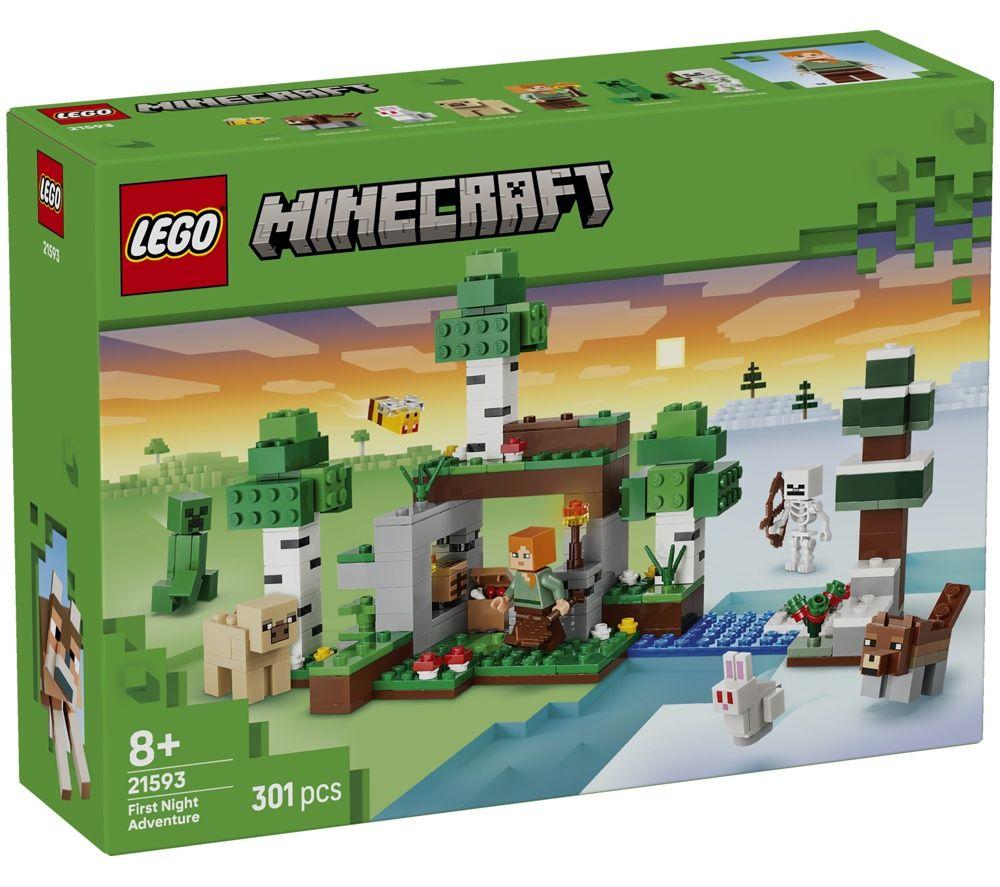 LEGO Minecraft 21593 First Night Adventure Set