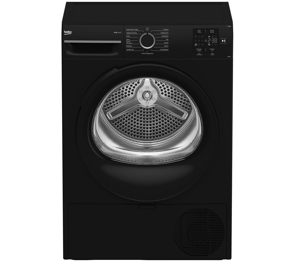BEKO b300 Dry Guard BM3T31023NB 10 kg Heat Pump Tumble Dryer - Black, Black