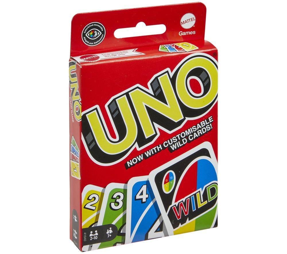 MATTEL UNO Card Game, Red