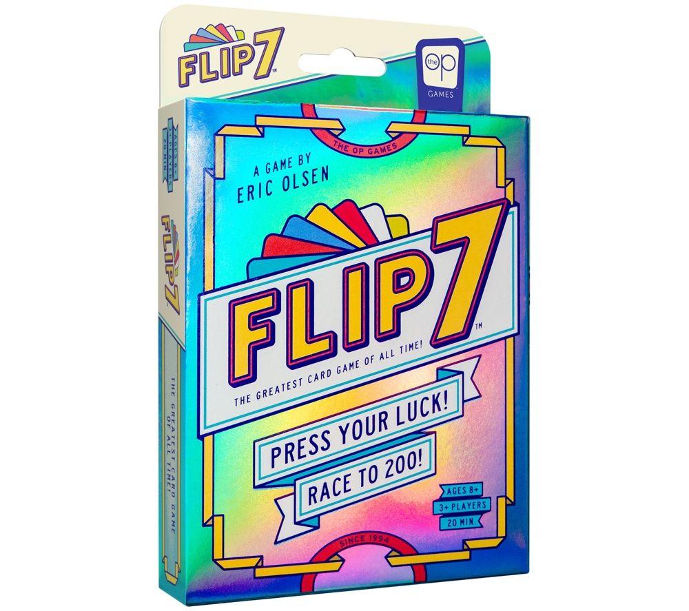 ASMODEE Flip 7 Card Game, Patterned