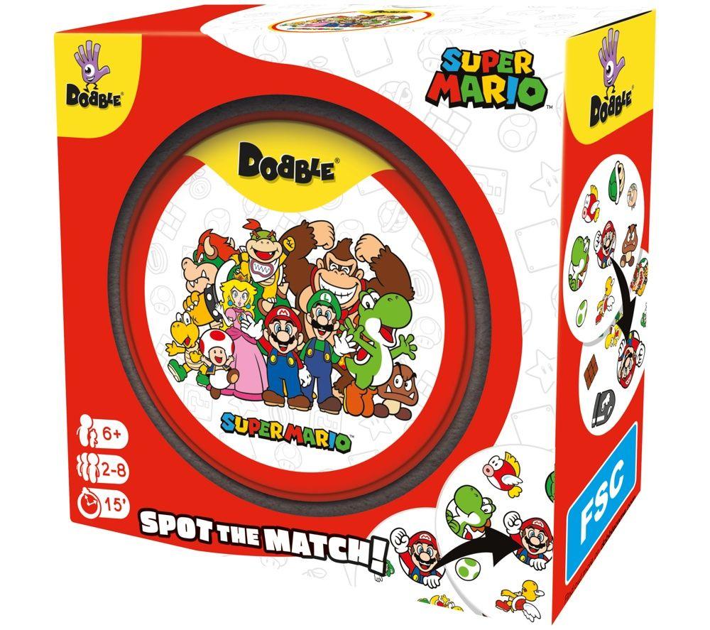 ASMODEE Dobble Super Mario Card Game, Patterned