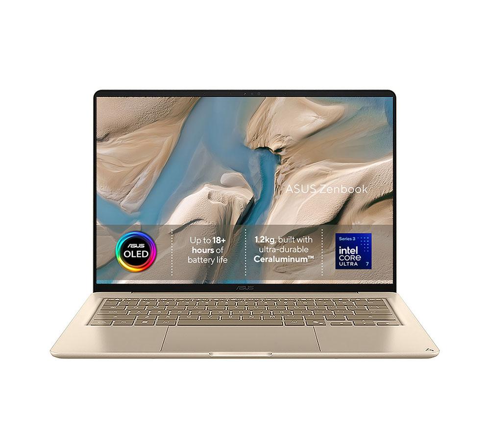 ASUS Zenbook 14 OLED 14" Laptop - Intel®Core Ultra 5, 512 GB SSD, Zabriskie Beige, Cream