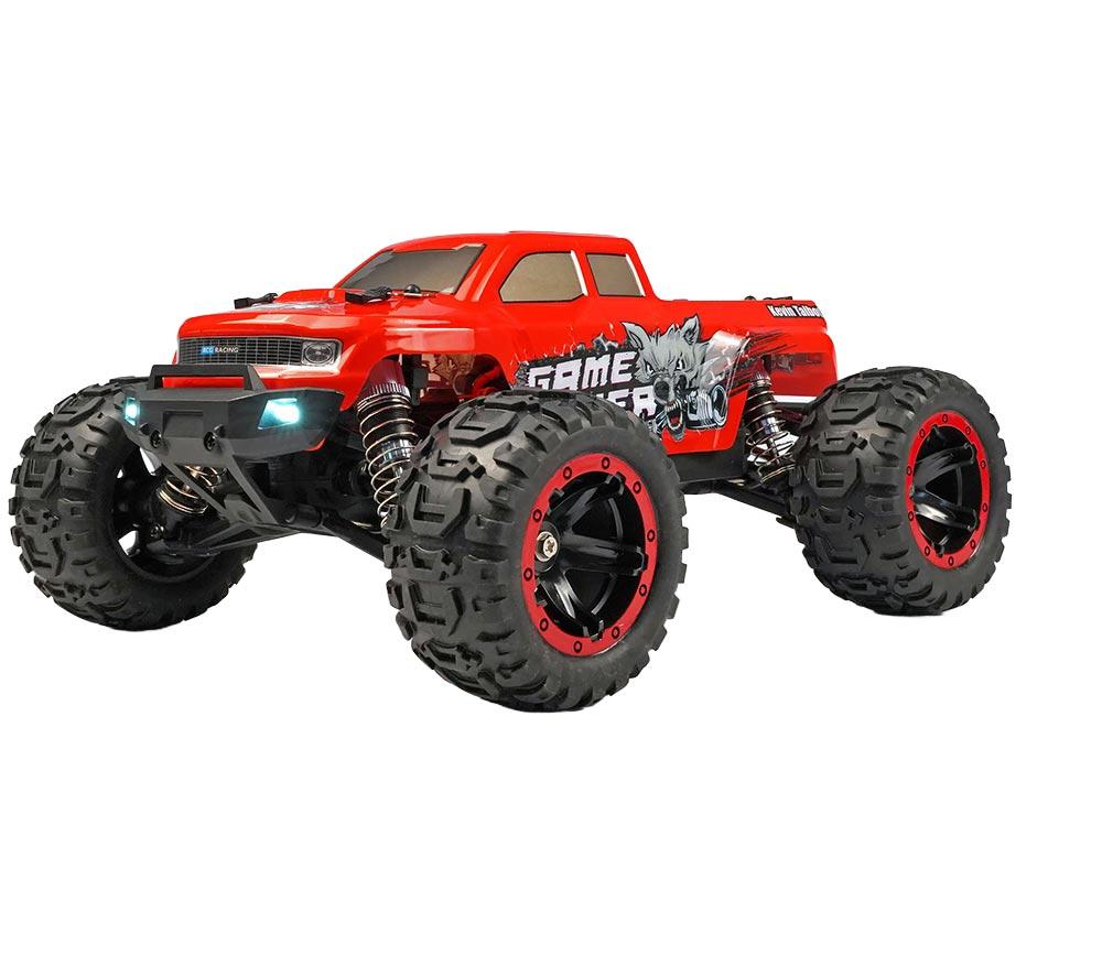 RCG MT-One Kevin Talbot Edition Brushless Electric Monster Truck - Red, Red
