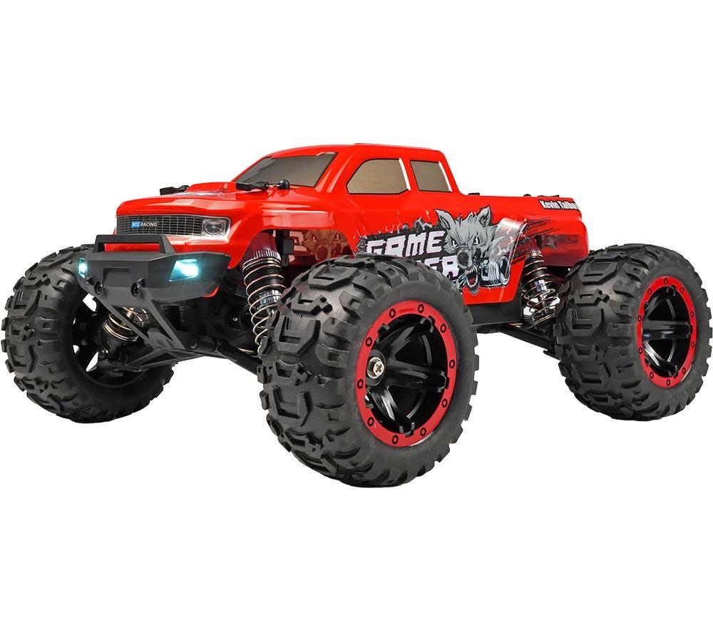RCG MT-One Kevin Talbot Edition Brushed Electric Monster Truck - Red, Red