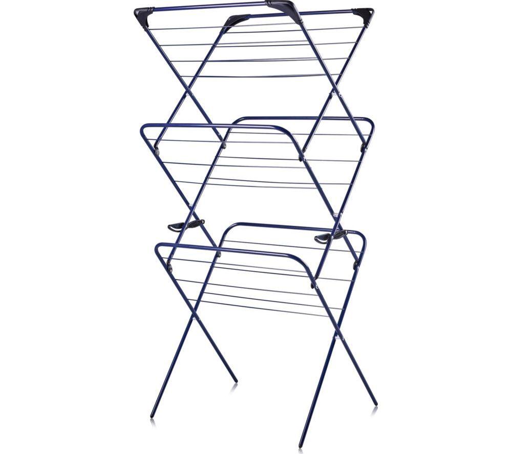 MINKY 3 Tier Indoor Airer - Blue