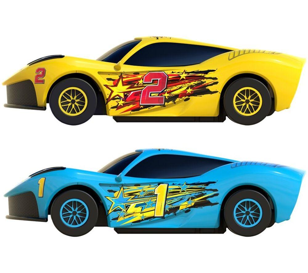 SCALEXTRIC G1188M My First Let's Play Race Car Set, Blue,Yellow