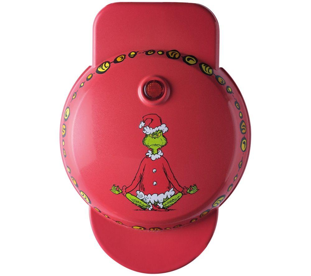 THE GRINCH SDA2798GE Mini Waffle Maker - Red