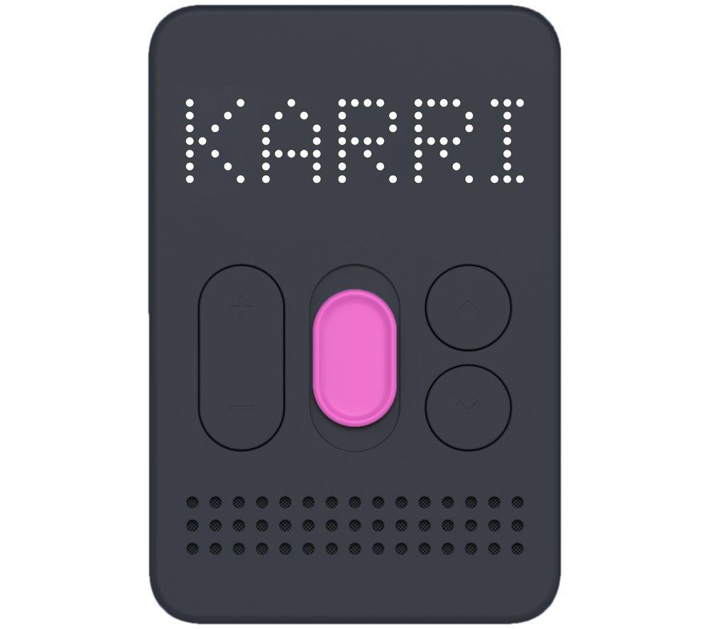 KARRI Messenger 2 Instant Voice Messenger - Black & Pink
