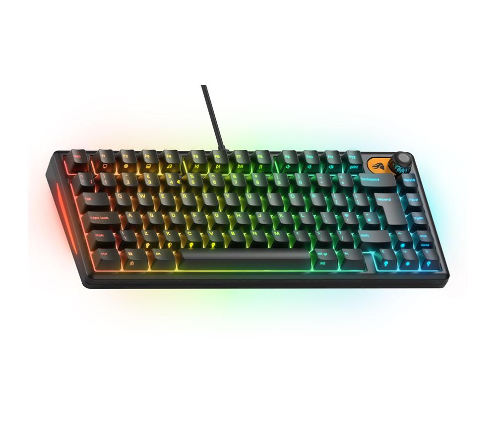 GLORIOUS GMBK 75% TKL Gaming Keyboard - Black, Black