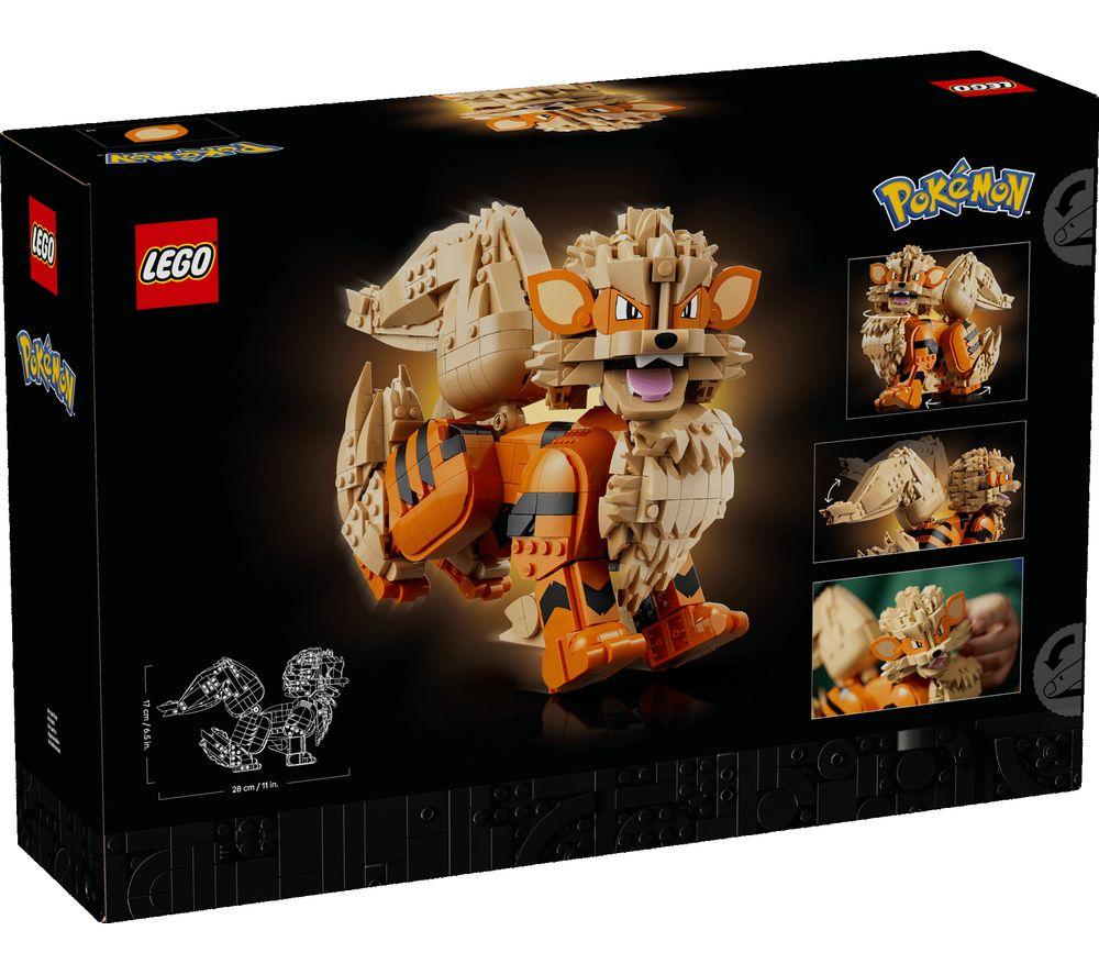 LEGO Pokmon 72160 Arcanine Set for Adults