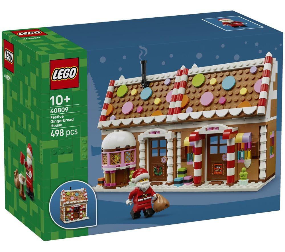 LEGO 40809 Festive Gingerbread House Set