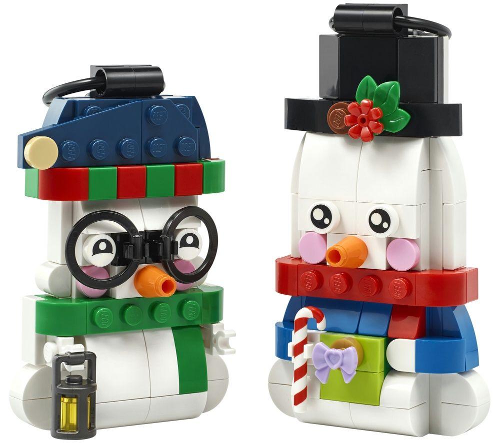 LEGO 40812 Snowman Ornaments Set