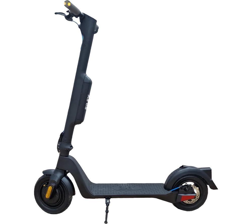 RILEY RS1 Electric Folding Scooter - Black, Black