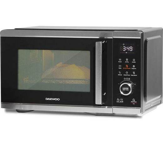 DAEWOO SDA2618GE 5-in-1 Air Fryer Combination Microwave - Silver & Black