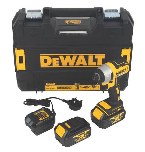 DEWALT DCF787M2T-GB 18V 2 x 4.0Ah Li-Ion XR Brushless Cordless Impact Driver
