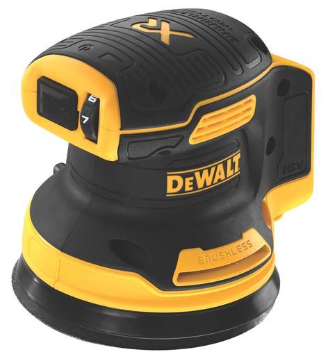 DEWALT DCW210N-XJ 125mm 18V Li-Ion XR Brushless Cordless Random Orbital Sander - Bare