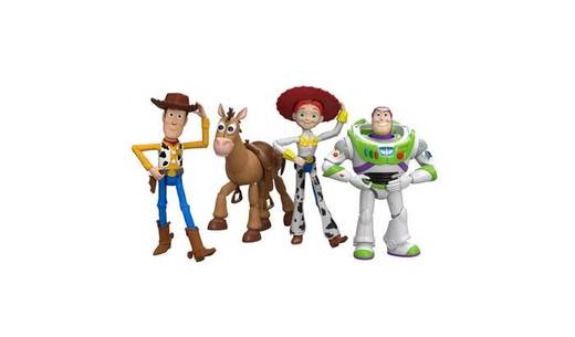 Disney & Pixar Toy Story 4 pack - Woody Jessie Bullseye & Buzz