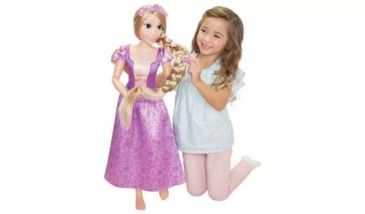 Disney Princess Playdate Rapunzel Doll - 34inch/86cm