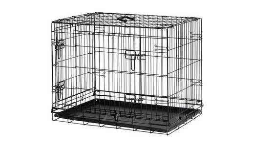 Double Door 30 inch Pet Cage - Medium
