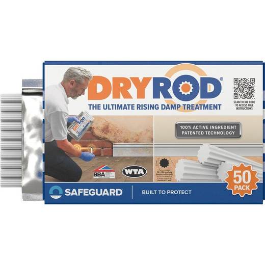 Dryrod Damp-Proofing Rods Clear