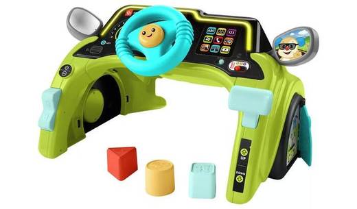Fisher Price Laugh & Learn Sit & Steer Driver Activity Toy