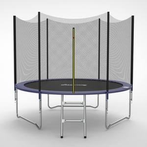 GALACTICA Trampoline Set Enclosure included - Blue / 8ft