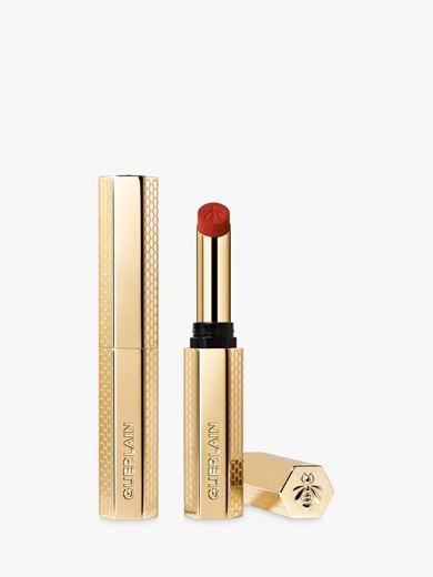 Guerlain Kiss Kiss Honey-Infused Intense Lipstick, 668 Warm Marigold