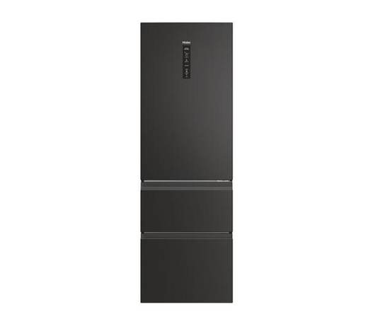 HAIER HTW3618ENPB Smart Fridge Freezer - Slate Black