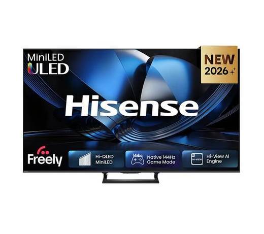 HISENSE U7S 50" Mini LED 4K 144Hz Smart AI TV with Freely - 50U7STUK