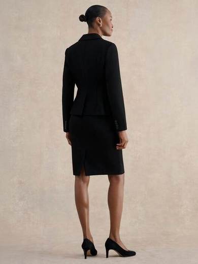Hobbs Lea Tailored Blazer, Black
