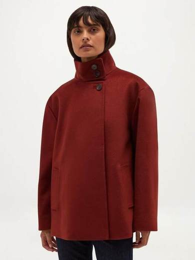 Hobbs Remi Pure Wool Jacket, Brown