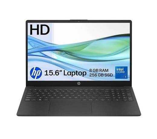 HP 15-fd1505sax 15.6" Laptop - Intel® Core™ 5, 256 GB SSD, Black