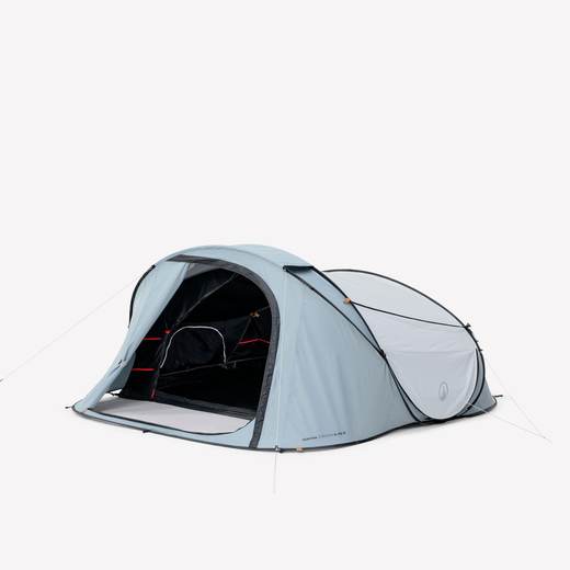 Instant 3-person camping tent, 2 Seconds XL Fresh & Black