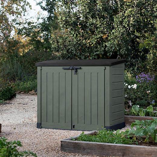 Keter Store it out Max 1200L Resin Bin storage - Green