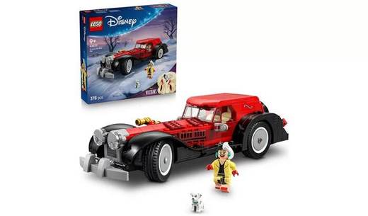 LEGO Disney Cruella De Vil's Car Building Set 43277