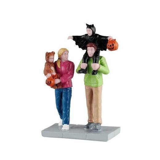 Lemax Spooky Town Neighborhood Trick-Or-Treaters