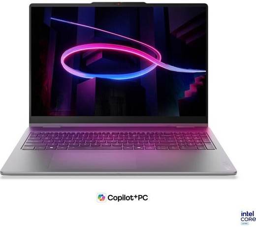 LENOVO Yoga 7i Aura Edition 16" 2 in 1 Laptop, Copilot+ PC - Intel® Core™ Ultra 7, 512 GB, Luna Grey