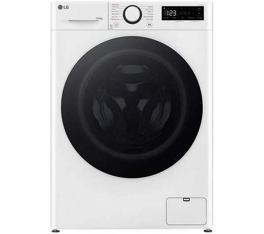 LG Series 4 AI Direct Drive FWY606WWLN1 WiFi-enabled 10 kg Washer Dryer - White