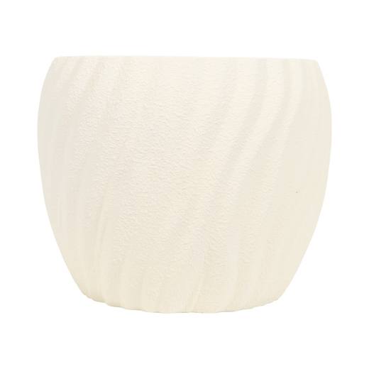 Mari Large Textured Planter - Neutral