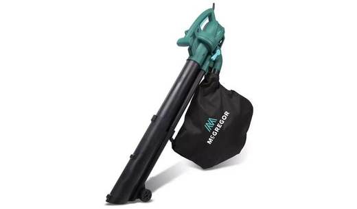 McGregor Corded Leaf Blower Garden Vacuum - 2800W