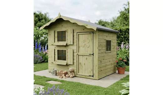 Mercia Garden Products Double Storey Snowdrop Playhouse