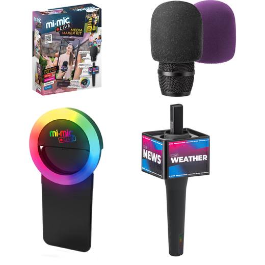 Mi-Mic Live Media Maker Kit - Black