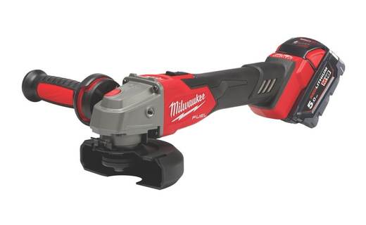 Milwaukee M18 FSAG115XB-501X 18V 1 x 5.0Ah Li-Ion RedLithium 4 1/2" Brushless Cordless Angle Grinder