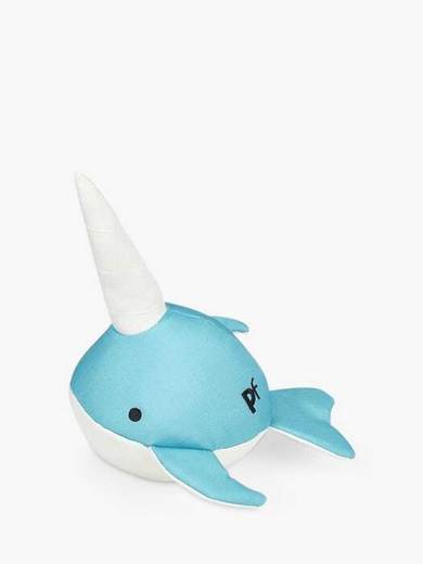 Petface Planet Ocean Cycle Niya Narwhal Plush Dog Toy